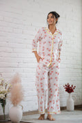 Cycle Printed Cotton Night Suit | Co-Ord Set | Shop stylish women's clothing online at Label Flavia |