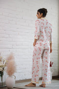 Cycle Printed Cotton Night Suit | Co-Ord Set | Shop stylish women's clothing online at Label Flavia |
