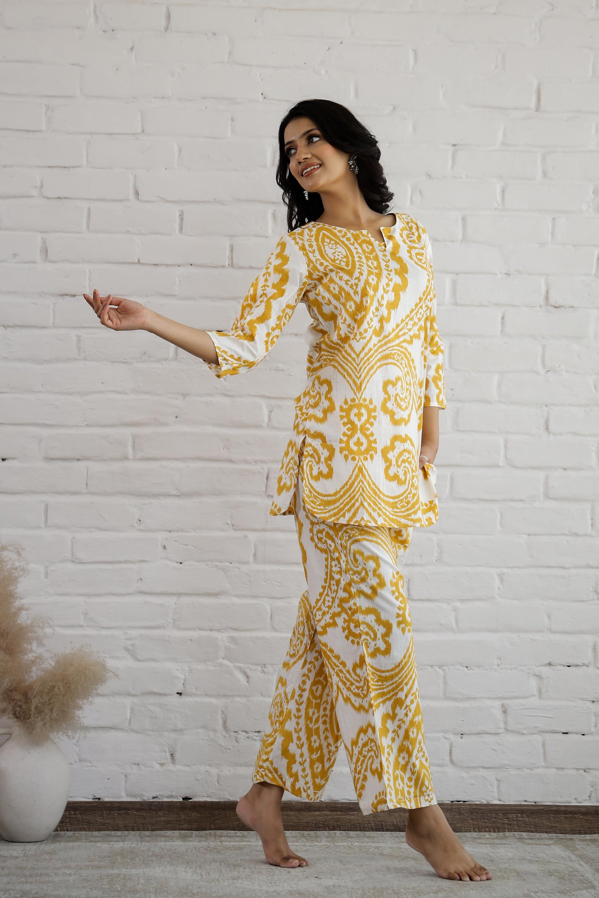 Cotton Printed Co-ord Set | Co-Ord Set | Shop stylish women's clothing online at Label Flavia |