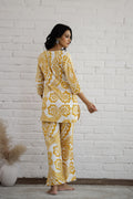 Cotton Printed Co-ord Set | Co-Ord Set | Shop stylish women's clothing online at Label Flavia |