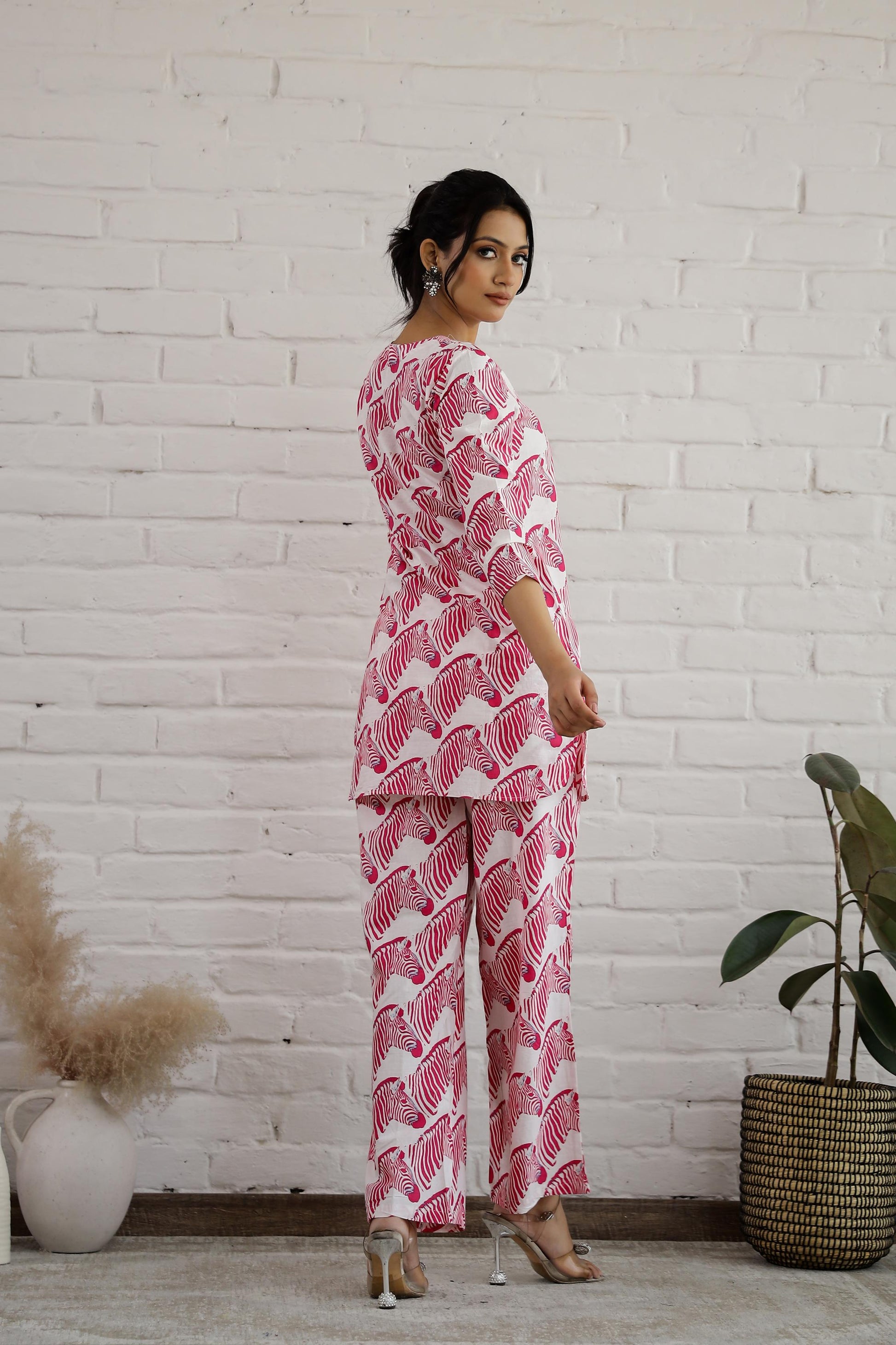 Cotton Printed Co-ord Set | Co-Ord Set | Shop stylish women's clothing online at Label Flavia |