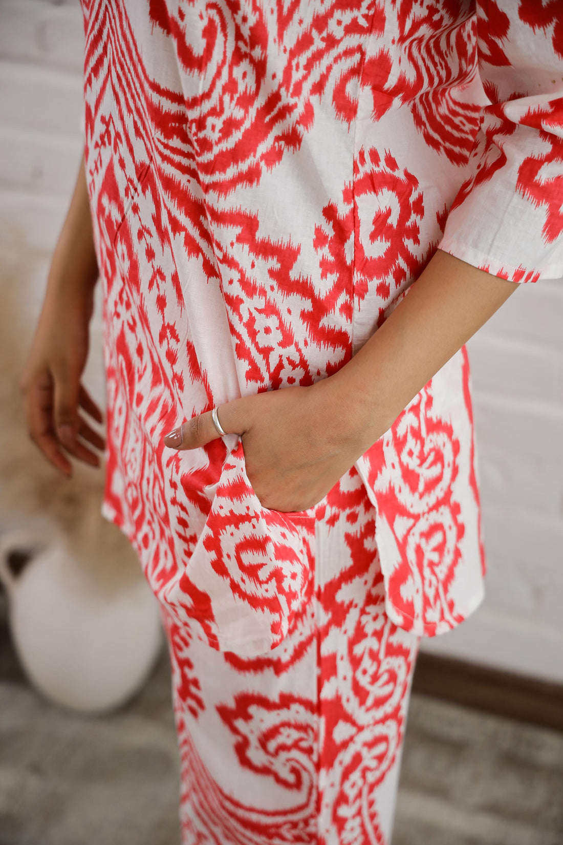Cotton Printed Co-ord Set | Co-Ord Set | Shop stylish women's clothing online at Label Flavia |