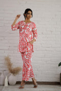 Cotton Printed Co-ord Set | Co-Ord Set | Shop stylish women's clothing online at Label Flavia |
