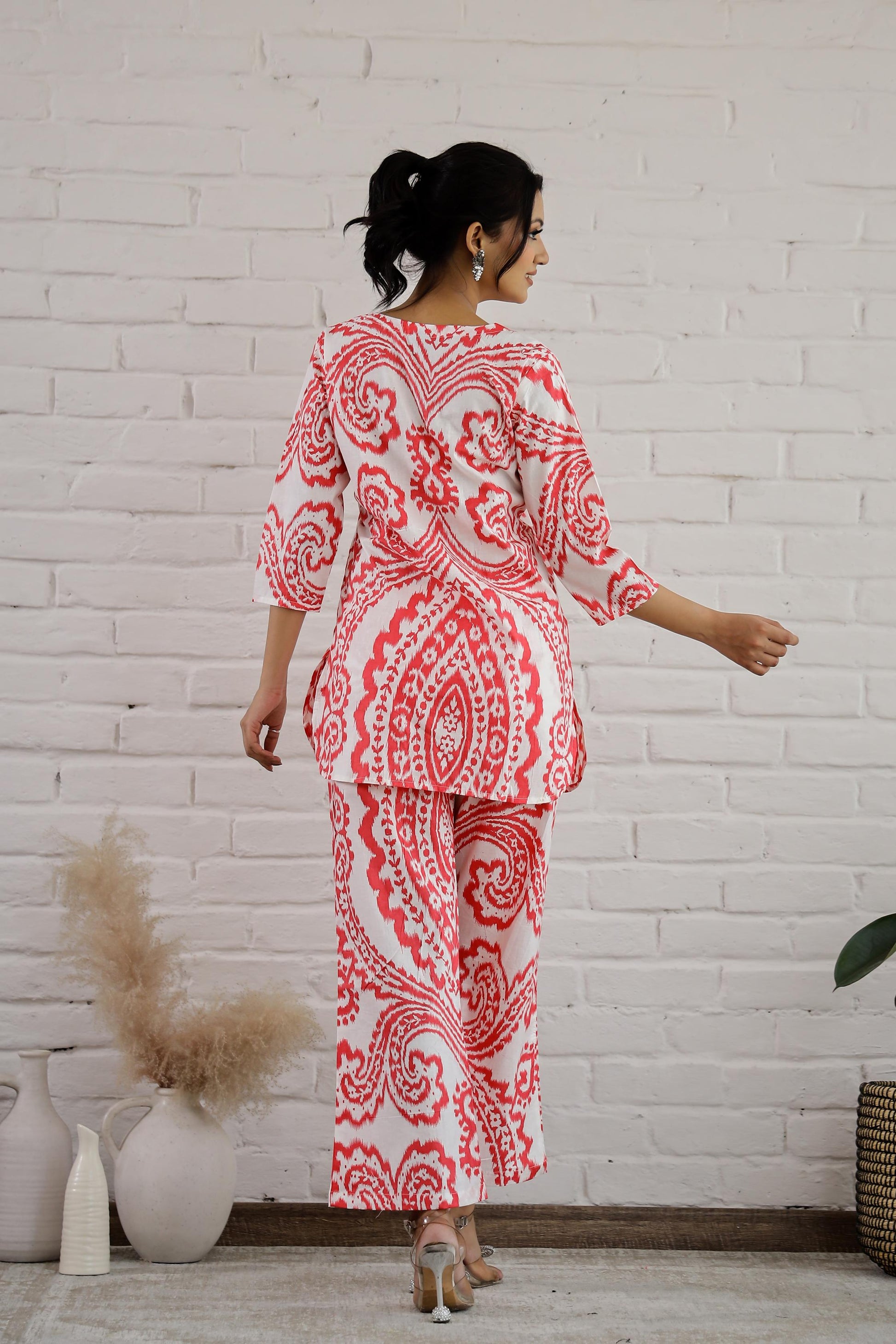 Cotton Printed Co-ord Set | Co-Ord Set | Shop stylish women's clothing online at Label Flavia |