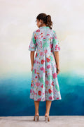 Cotton Printed Dress | A-Line Dress | Shop stylish women's clothing online at Label Flavia |