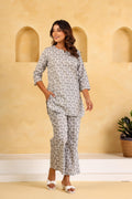 Cotton Printed Co-ord Set | Co-Ord Set | Shop stylish women's clothing online at Label Flavia |