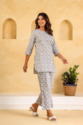 Cotton Printed Co-ord Set | Co-Ord Set | Shop stylish women's clothing online at Label Flavia |