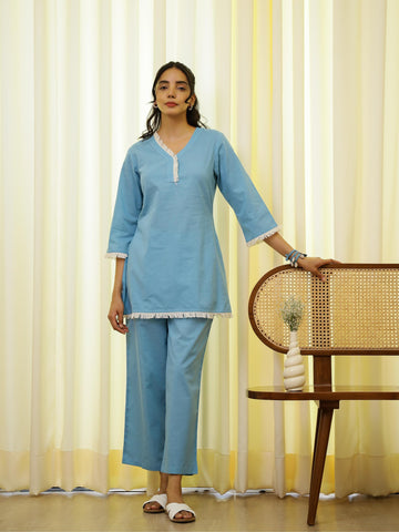 Cotton Printed Co-ord Set | Co-Ord Set | Shop stylish women's clothing online at Label Flavia |