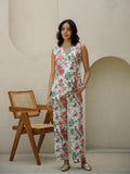 Multi botanic corset coord set | Co-Ord Set | Shop stylish women's clothing online at Label Flavia |