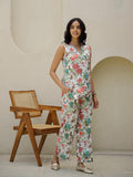 Multi botanic corset coord set | Co-Ord Set | Shop stylish women's clothing online at Label Flavia |