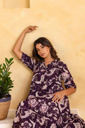 Cotton Printed Dress | A-Line Dress | Shop stylish women's clothing online at Label Flavia |