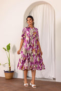 Cotton Printed Dress | A-Line Dress | Shop stylish women's clothing online at Label Flavia |