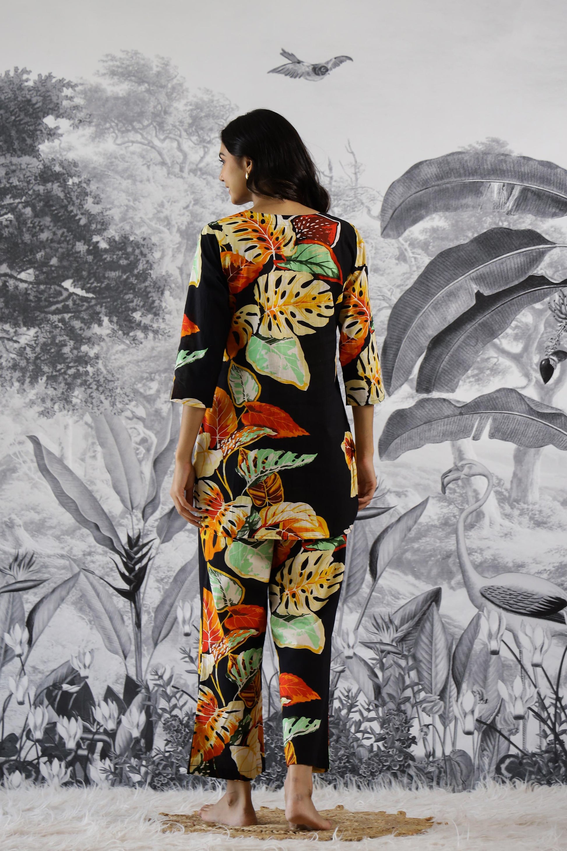 Cotton Printed Co-ord Set | Co-Ord Set | Shop stylish women's clothing online at Label Flavia |