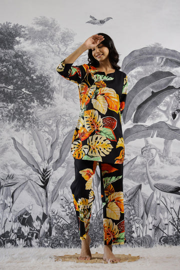Cotton Printed Co-ord Set | Co-Ord Set | Shop stylish women's clothing online at Label Flavia |