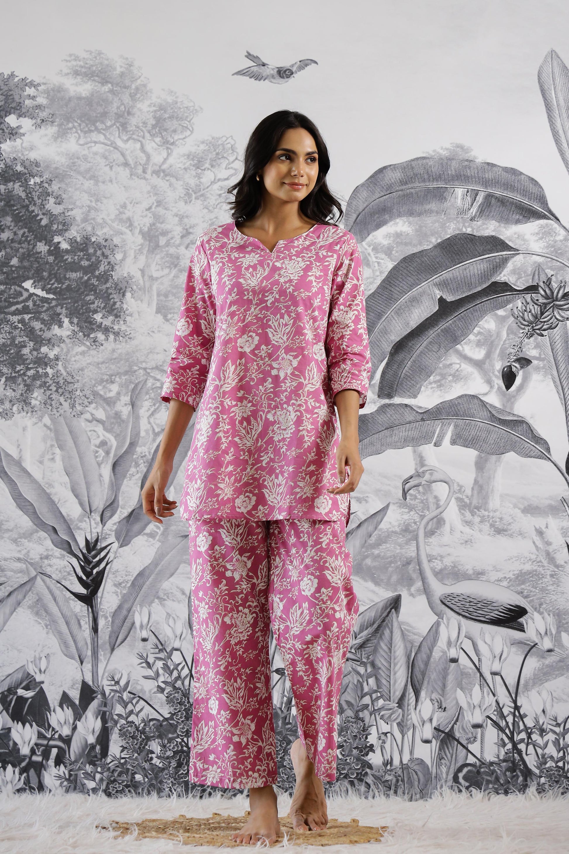 Cotton Printed Co-ord Set | Co-Ord Set | Shop stylish women's clothing online at Label Flavia |