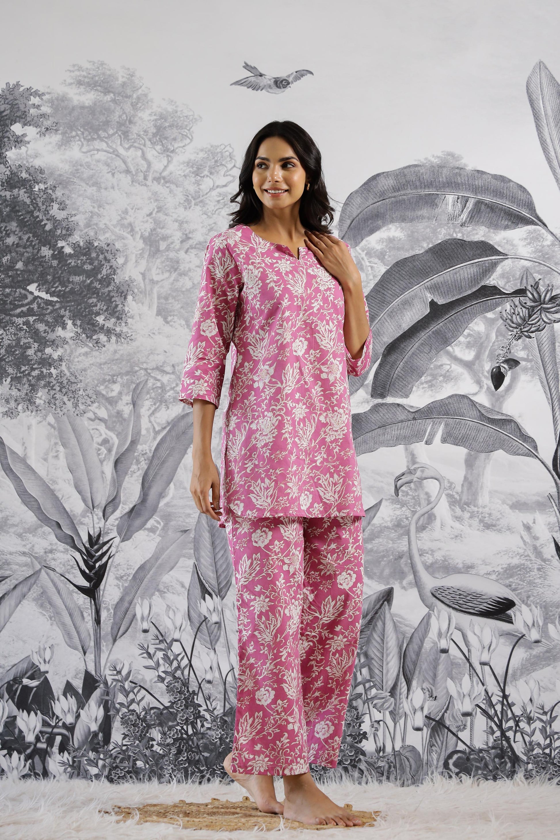 Cotton Printed Co-ord Set | Co-Ord Set | Shop stylish women's clothing online at Label Flavia |
