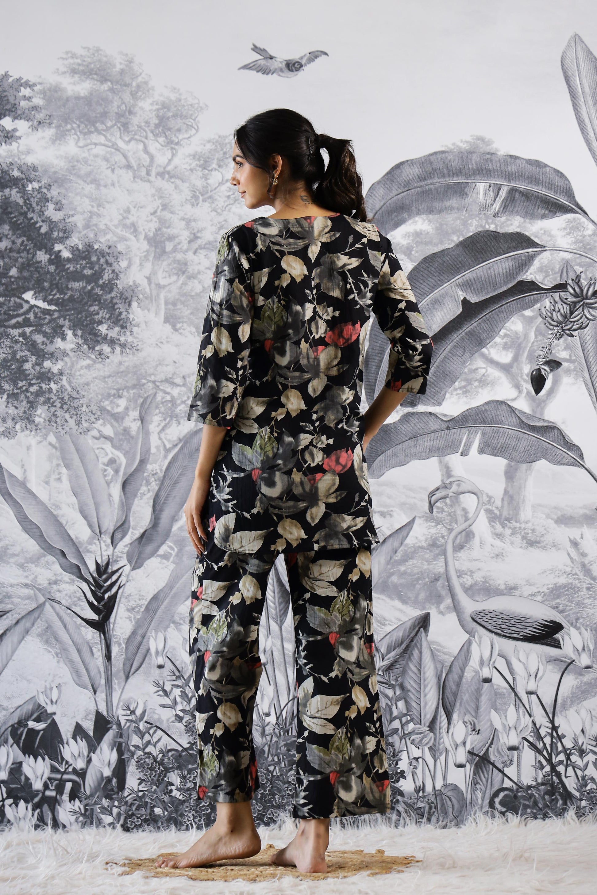 Cotton Printed Co-ord Set | Co-Ord Set | Shop stylish women's clothing online at Label Flavia |