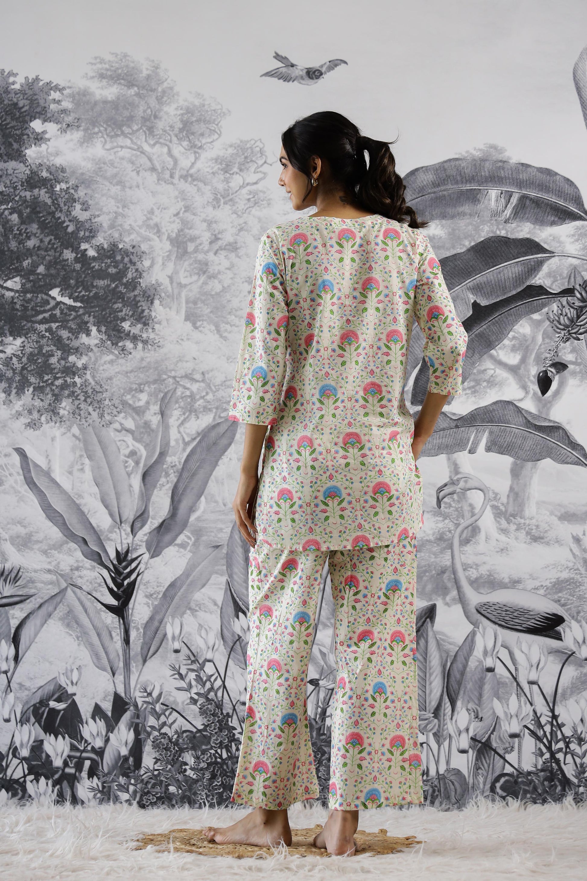 Cotton Printed Co-ord Set | Co-Ord Set | Shop stylish women's clothing online at Label Flavia |