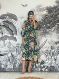 Cotton Printed Dress | A-Line Dress | Shop stylish women's clothing online at Label Flavia |